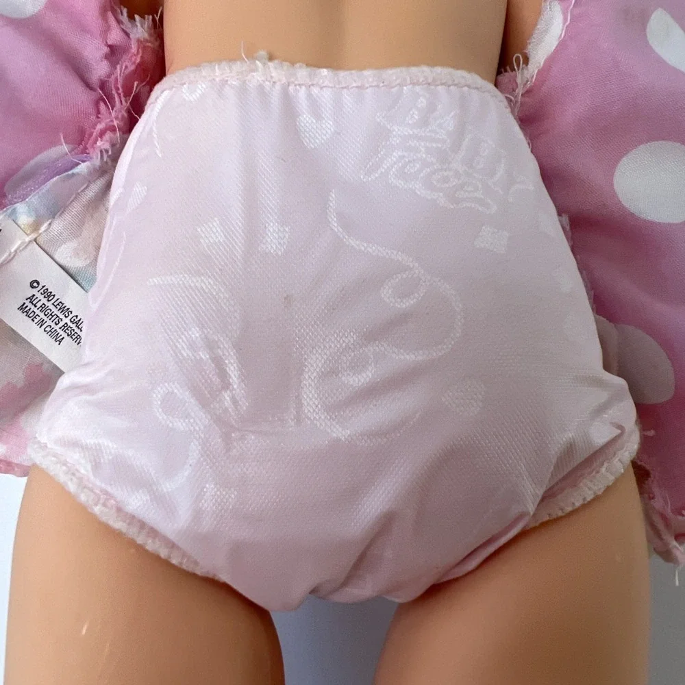 Vintage 1990 Galoob Baby Face So Shy Sherri #9 Complete Original Outfit Heart
